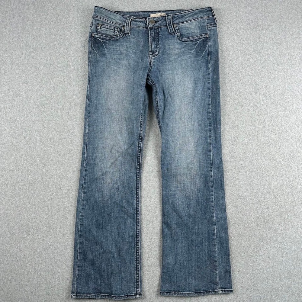 Refuge Jeans Bootcut‎ Denim Blue Faded Women's 13 Low Rise Western Cowboy Rodeo